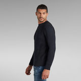 G-STAR Outlet Plated 3D Biker Knit Dark blue