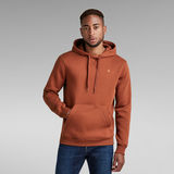 G-STAR Outlet Premium Core Hooded Sweater Red