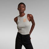 G-STAR Outlet Waffle Slim Tank Top Multi color