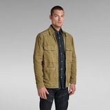 G-STAR Outlet Zip Cord Overshirt Green