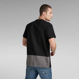 G-STAR Outlet Canoe Colorblock T-Shirt Black