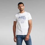 G-STAR Outlet Originals Logo T-Shirt White