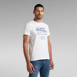 G-STAR Outlet Originals Logo T-Shirt White