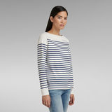 G-STAR Outlet Stripe Graphic Boat Top Multi color