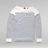 G-STAR Outlet Stripe Graphic Boat Top Multi color