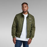 G-STAR Outlet Harrington Jacket Green