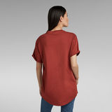 G-STAR Outlet Lash Fem Loose Top Red