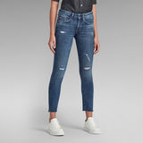 G-STAR Outlet 3301 Mid Skinny Ankle Jeans Medium blue