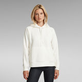 G-STAR Outlet Premium Core 2.0 Hooded Sweater White