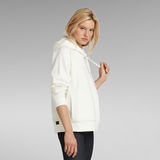 G-STAR Outlet Premium Core 2.0 Hooded Sweater White