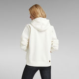 G-STAR Outlet Premium Core 2.0 Hooded Sweater White