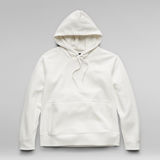 G-STAR Outlet Premium Core 2.0 Hooded Sweater White