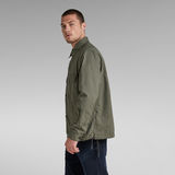 G-STAR Outlet 2 Flap Pocket Relaxed Overshirt Green