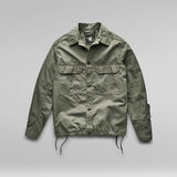 G-STAR Outlet 2 Flap Pocket Relaxed Overshirt Green