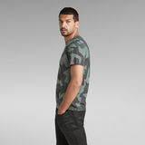 G-STAR Outlet Camo Round Neck T-Shirt Multi color