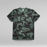 G-STAR Outlet Camo Round Neck T-Shirt Multi color