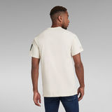 G-STAR Outlet Stitch Panel Top Beige