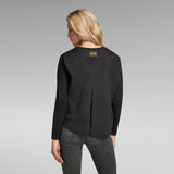 G-STAR Outlet Woven Mix Loose Top Black