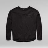 G-STAR Outlet Woven Mix Loose Top Black