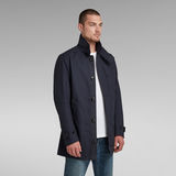 G-STAR Outlet Garber Trench Coat Dark blue
