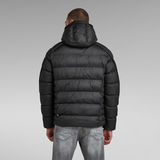 G-STAR Outlet G - Whistler Padded Hooded Jacket Black