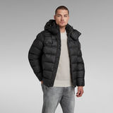 G-STAR Outlet G - Whistler Padded Hooded Jacket Black
