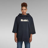G-STAR Outlet RAW. Adjustable Hoodie Dark blue