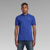 G-STAR Outlet Dunda Slim Polo Medium blue