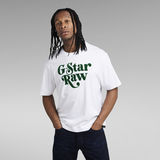 G-STAR Outlet Unisex Foxy Boxy T-Shirt White