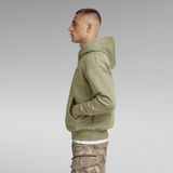 G-STAR Outlet Core Oversized Hooded Sweater Green