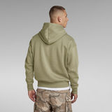 G-STAR Outlet Core Oversized Hooded Sweater Green