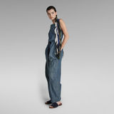 G-STAR Outlet 3D Bib Overall Medium blue