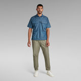 G-STAR Outlet Pleated Relaxed Chino Green