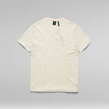G-STAR Outlet Back Graphic 89 Slim T-Shirt White