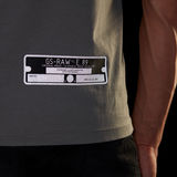 G-STAR Outlet Licence Graphic T-Shirt Grey