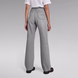 G-STAR Outlet Tedie Ultra High Straight Jeans Grey