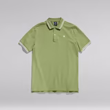 G-STAR Outlet Dunda Slim Stripe Polo Green