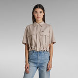 G-STAR Outlet Cropped Field T-Shirt Multi color