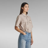 G-STAR Outlet Cropped Field T-Shirt Multi color