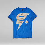 G-STAR Outlet Graphic 13 T-Shirt Medium blue