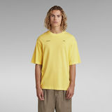G-STAR Outlet Boxy Base Garment Dyed T-Shirt Yellow