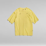 G-STAR Outlet Boxy Base Garment Dyed T-Shirt Yellow