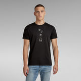 G-STAR Outlet GS RAW T-Shirt Black
