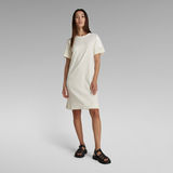 G-STAR Outlet Gel Print Dress White
