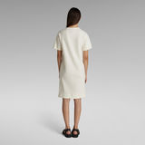 G-STAR Outlet Gel Print Dress White
