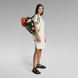 G-STAR Outlet Gel Print Dress White
