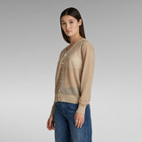 G-STAR Outlet Core Cardigan Knit Beige