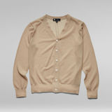 G-STAR Outlet Core Cardigan Knit Beige