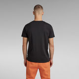 G-STAR Outlet Camiseta Boxed High Density Graphic Negro