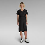 G-STAR Outlet Fabric Mix Belt Dress Black